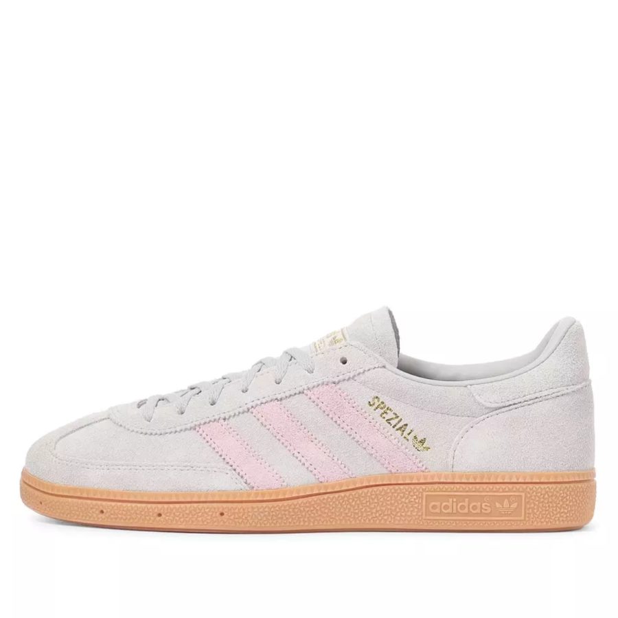 giày adidas handball spezial 'grey two clear pink' jr3083