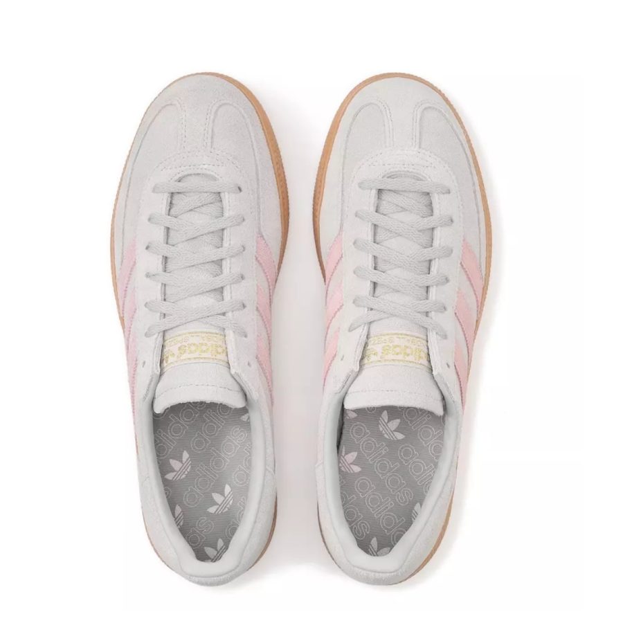 giày adidas handball spezial 'grey two clear pink' jr3083