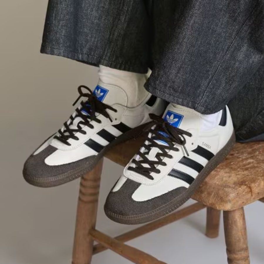 giày adidas samba og 'white black gum' jr2658