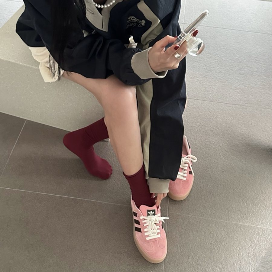 giày adidas sambae 'semi pink spark gum' jh8834