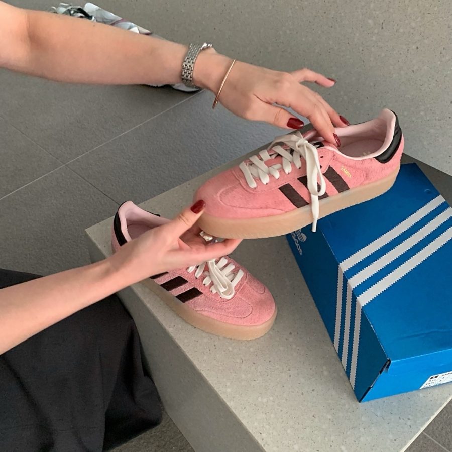 giày adidas sambae 'semi pink spark gum' jh8834