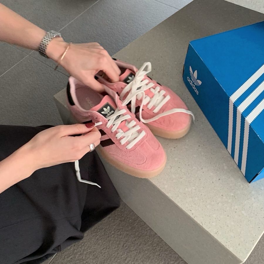 giày adidas sambae 'semi pink spark gum' jh8834