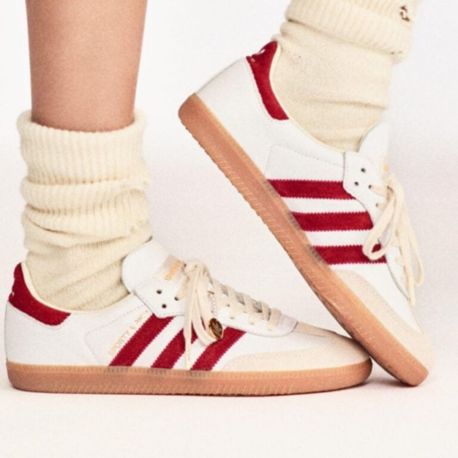 giày adidas sporty & rich x samba og 'white core burgundy' if5660