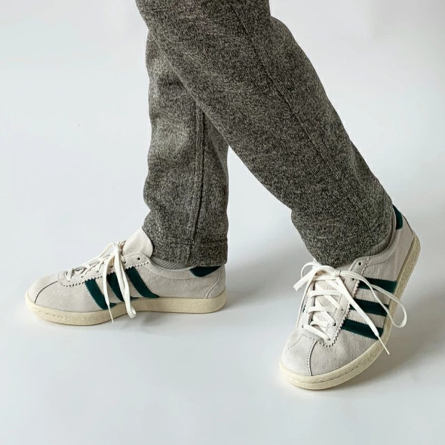 giày adidas tobacco 'off-white college green' jr2742
