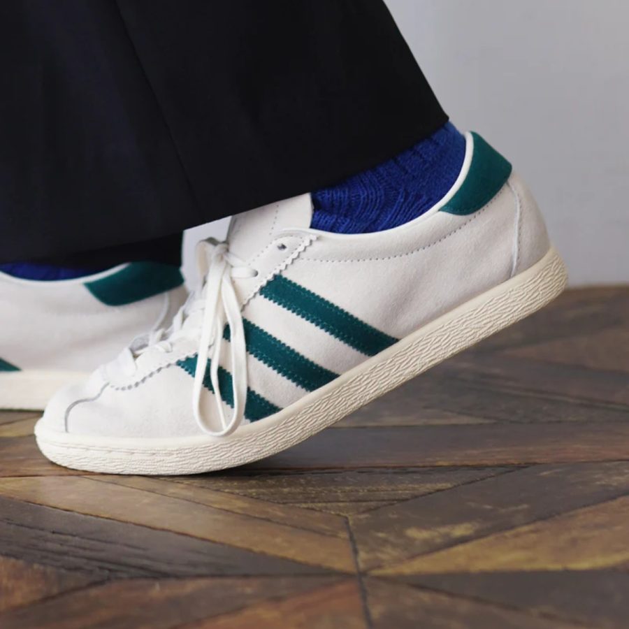 giày adidas tobacco 'off-white college green' jr2742