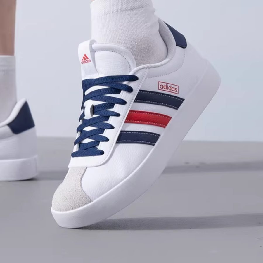 giày adidas vl court 3.0 'cloud white better scarlet' if4465