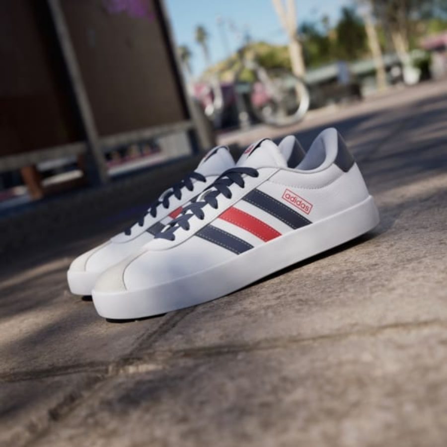 giày adidas vl court 3.0 'cloud white better scarlet' if4465