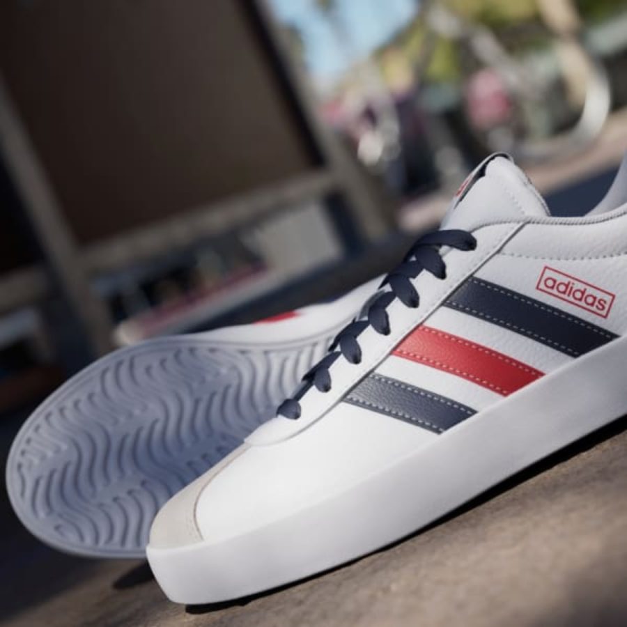 giày adidas vl court 3.0 'cloud white better scarlet' if4465