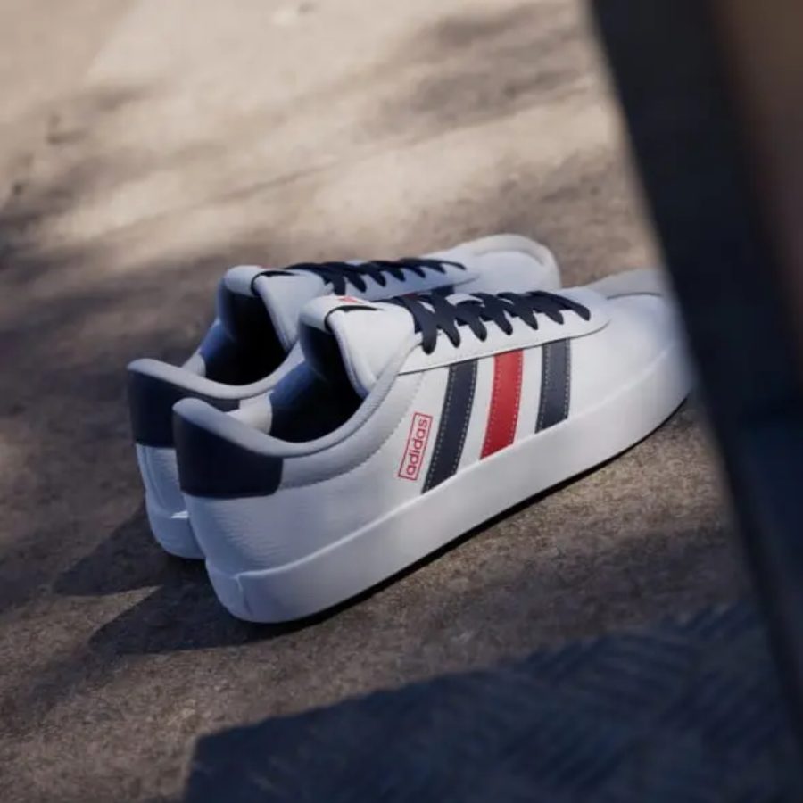 giày adidas vl court 3.0 'cloud white better scarlet' if4465