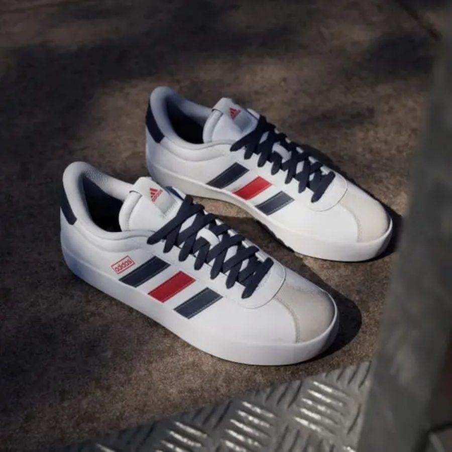 giày adidas vl court 3.0 'cloud white better scarlet' if4465