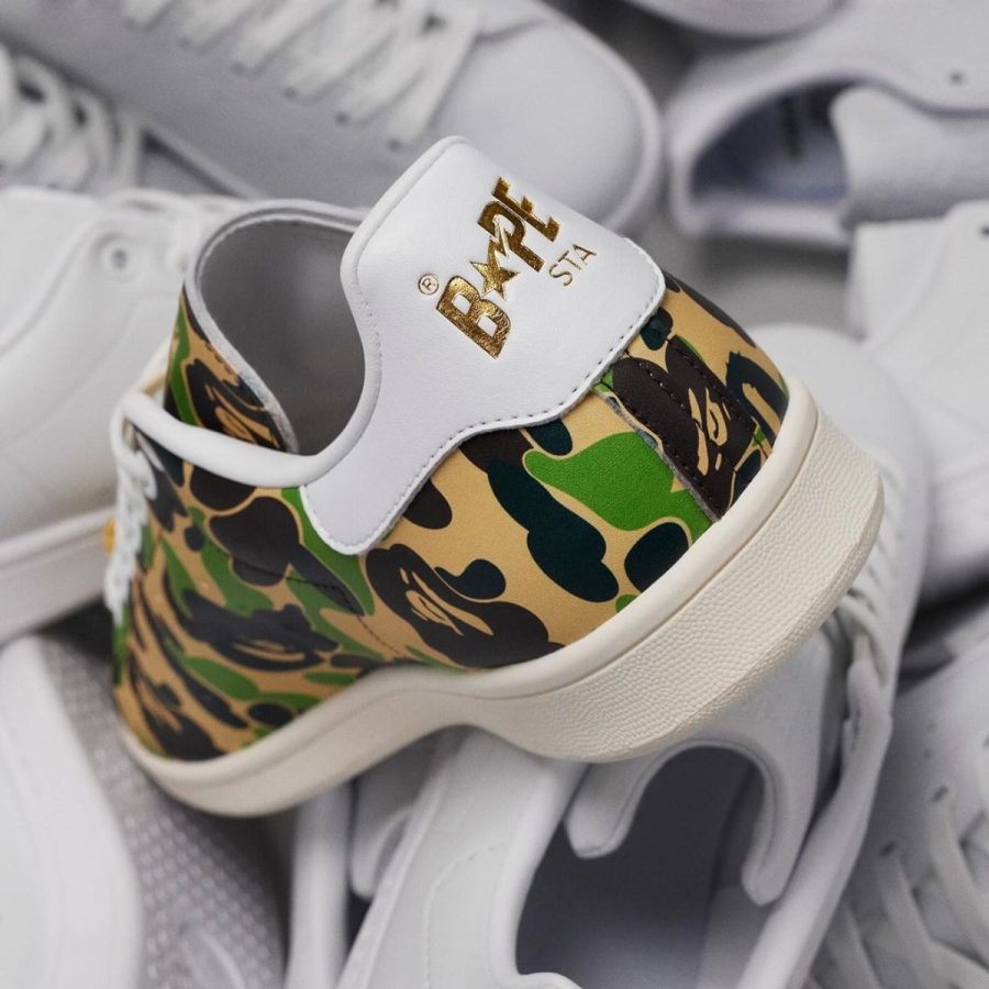 giày adidas x a bathing ape stan smith '30th anniversary - abc camo' ig8949