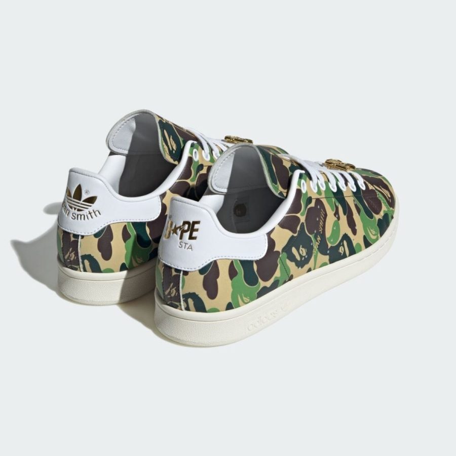 giày adidas x a bathing ape stan smith '30th anniversary - abc camo' ig8949