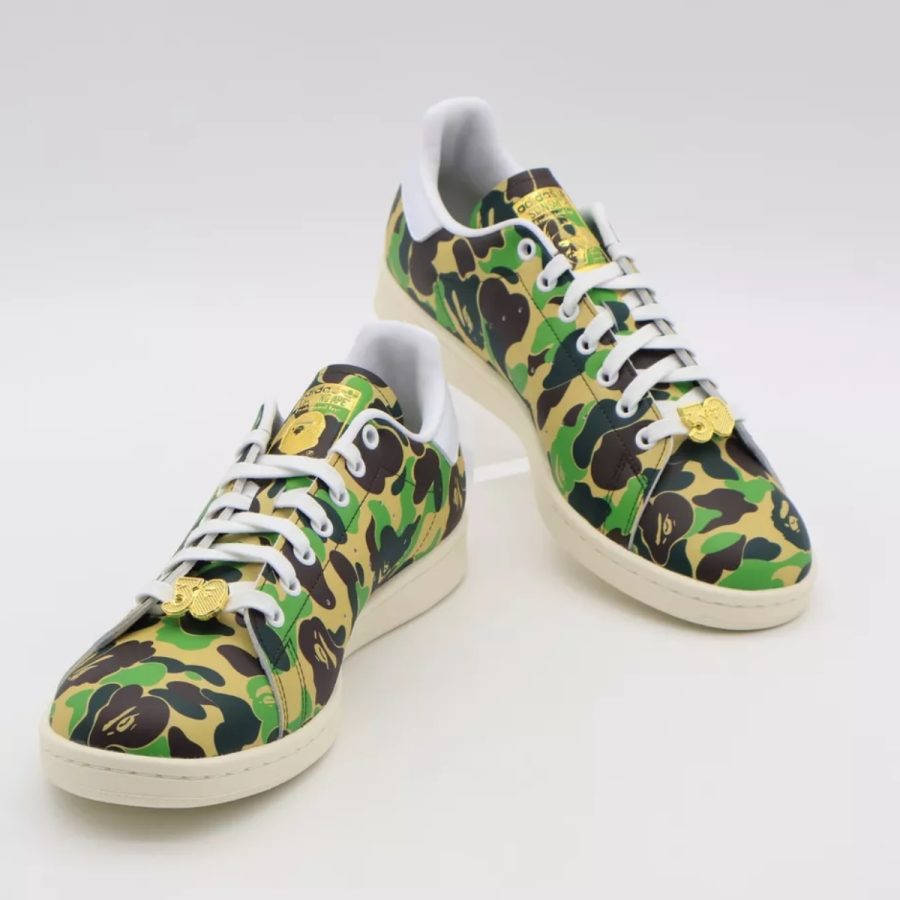 giày adidas x a bathing ape stan smith '30th anniversary - abc camo' ig8949