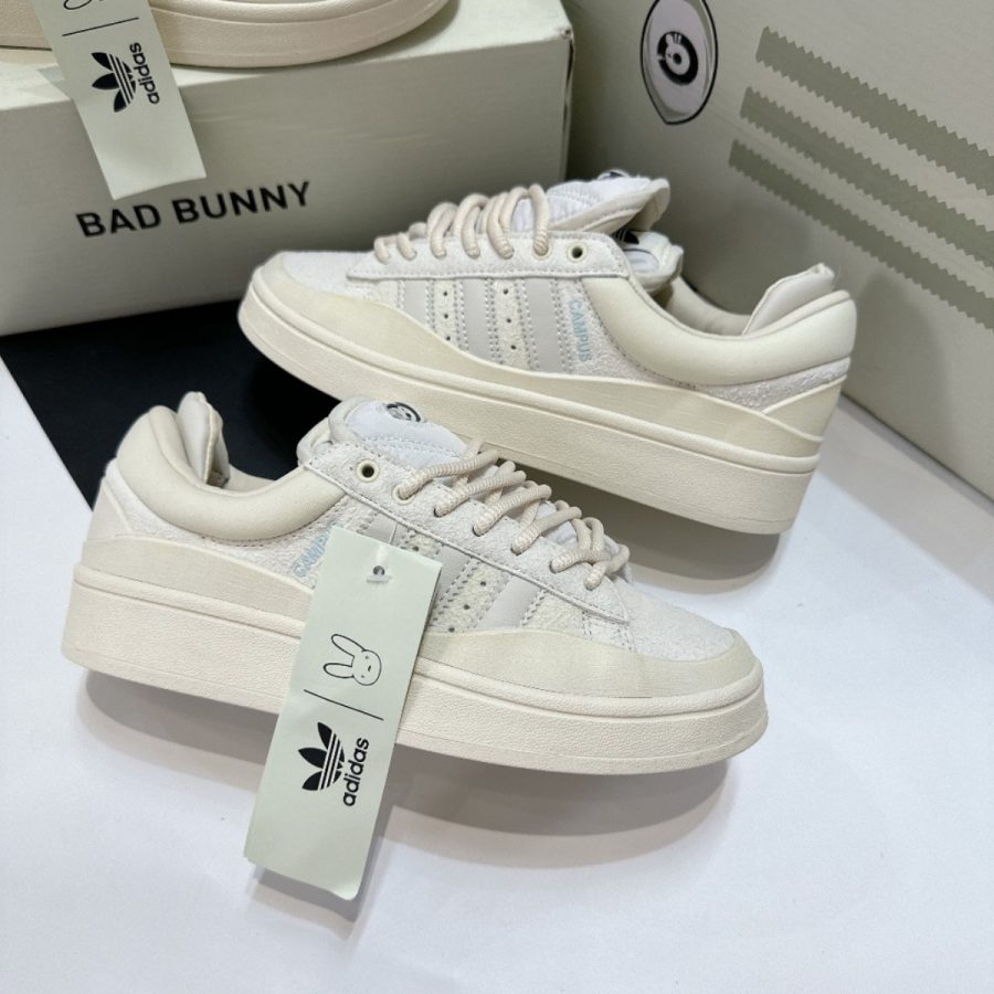 giày adidas x bad bunny campus moon 'cloud white' fz5823