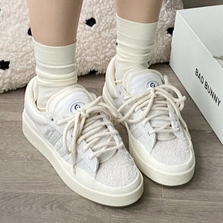 giày adidas x bad bunny campus moon 'cloud white' fz5823