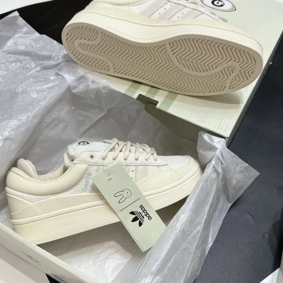 giày adidas x bad bunny campus moon 'cloud white' fz5823