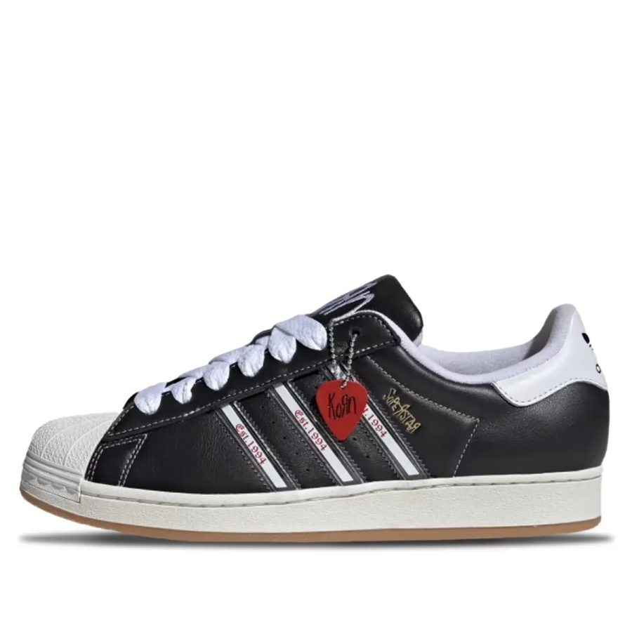 giày adidas x korn superstar 'black whtie' ih1313