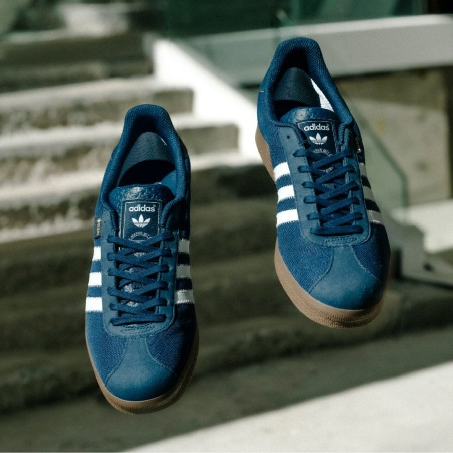 giày adidas originals gazelle gore-tex 'college navy' jr2729