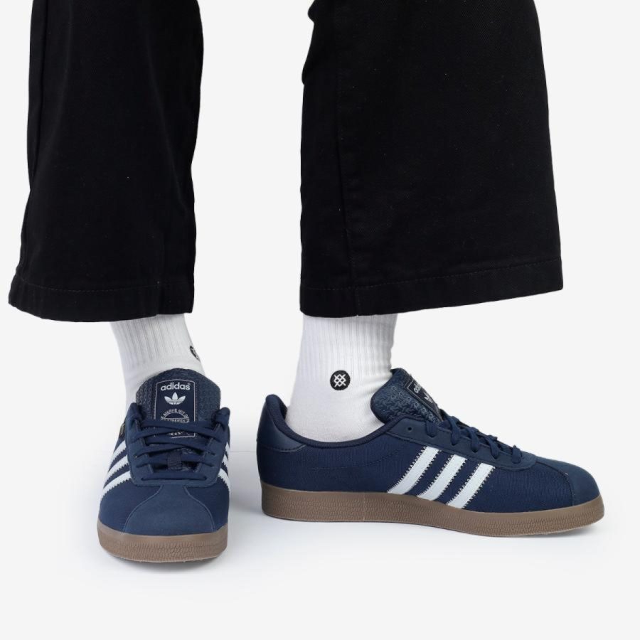 giày adidas originals gazelle gore-tex 'college navy' jr2729