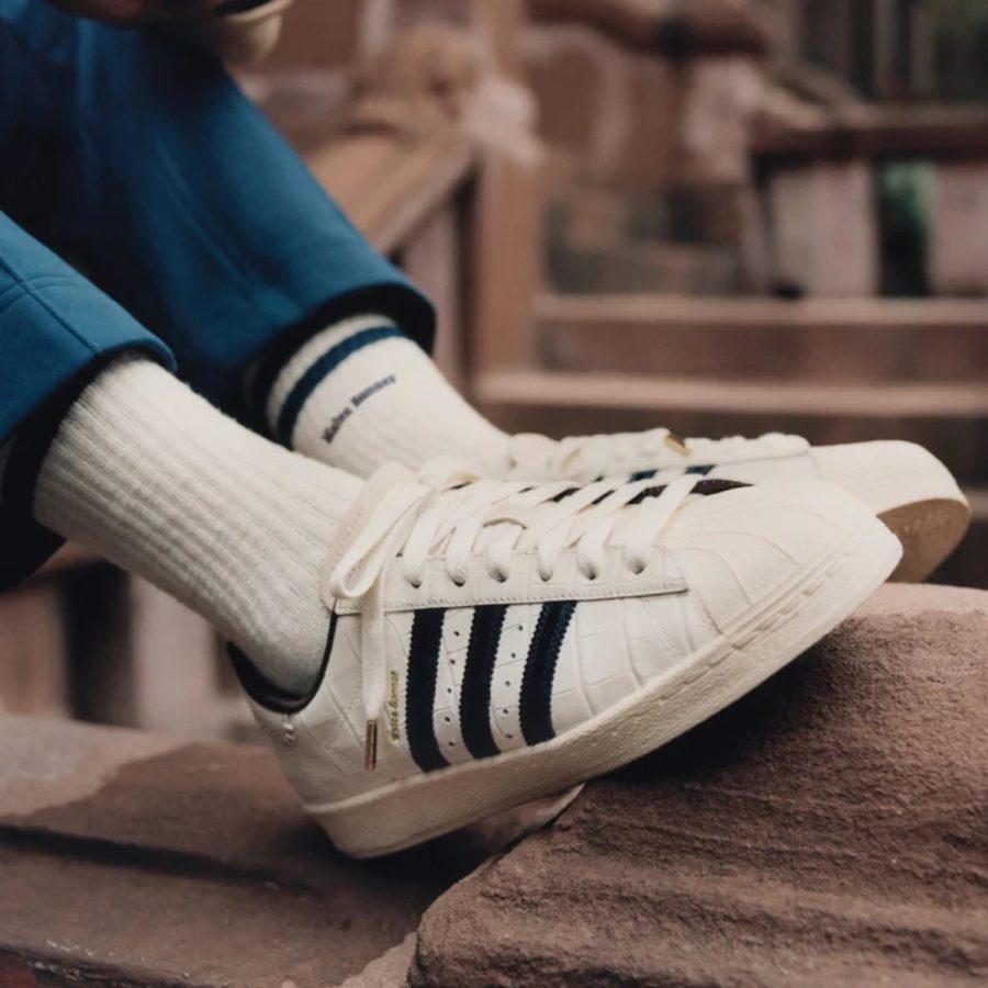 giày adidas x wales bonner superstar 'ivory black' jp7161