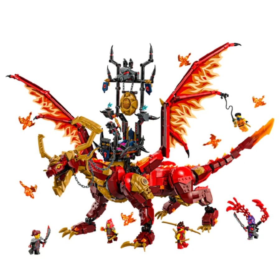 lego ninjago rồng lửa bóng đêm của kai 71822