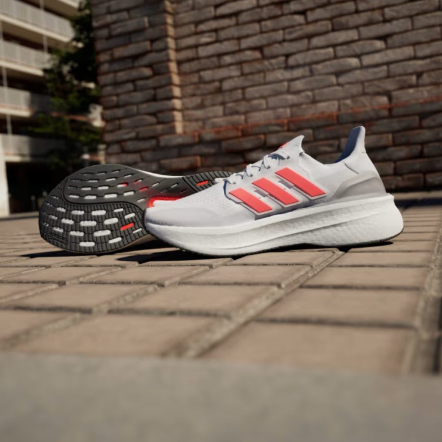 giày adidas ultraboost 5 'cloud white red' id8818