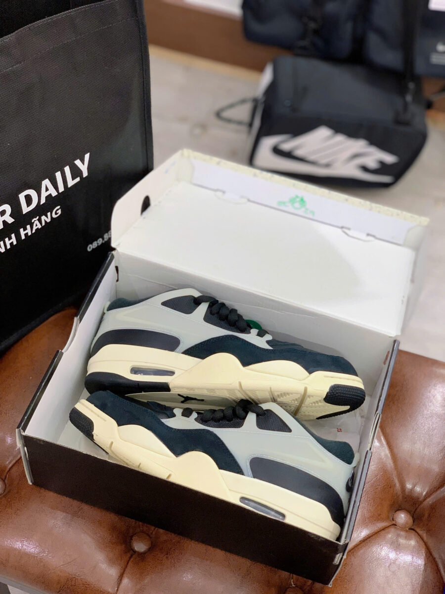 giày air jordan 4 rm 'black sail' fq7939-006