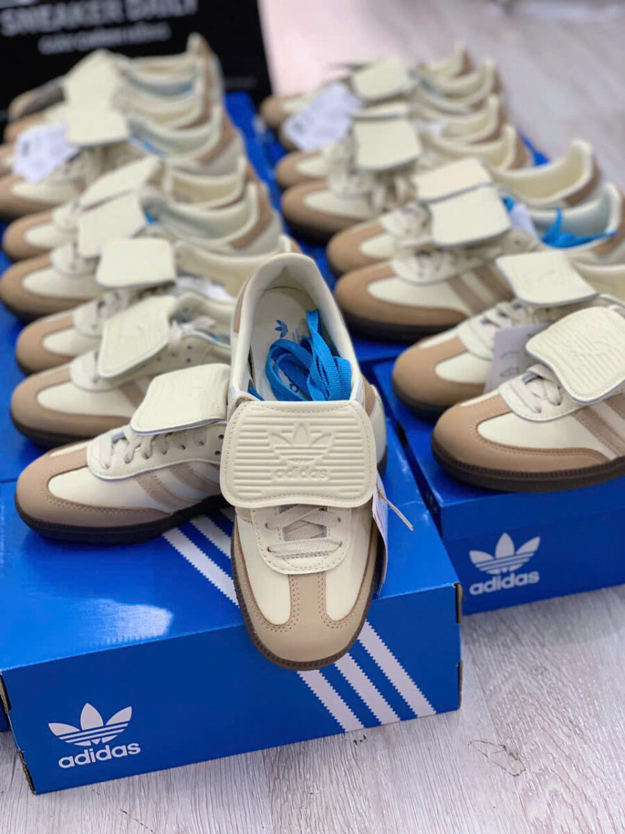 giày adidas samba lt w cream white sand gold jh5706