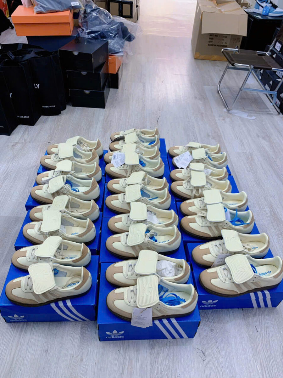giày adidas samba lt w cream white sand gold jh5706