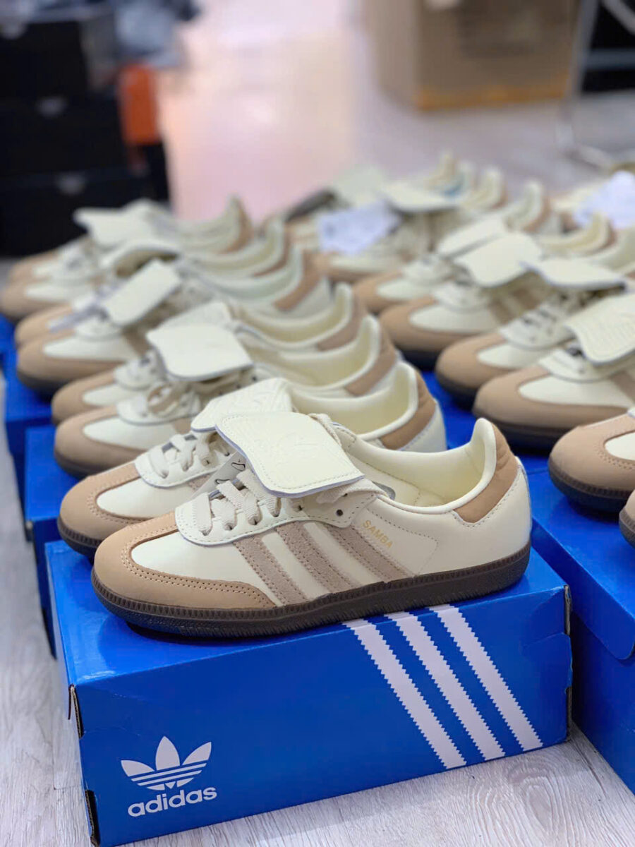 giày adidas samba lt w cream white sand gold jh5706