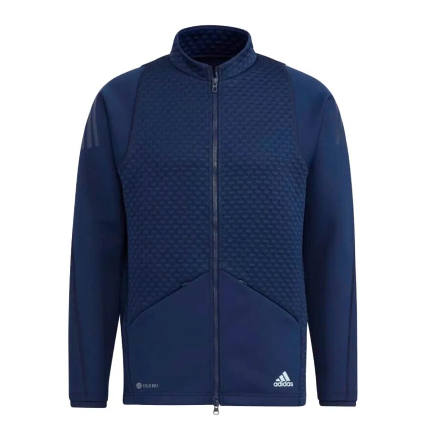 áo adidas khoác golf cold.rdy màu xanh navy hg4116