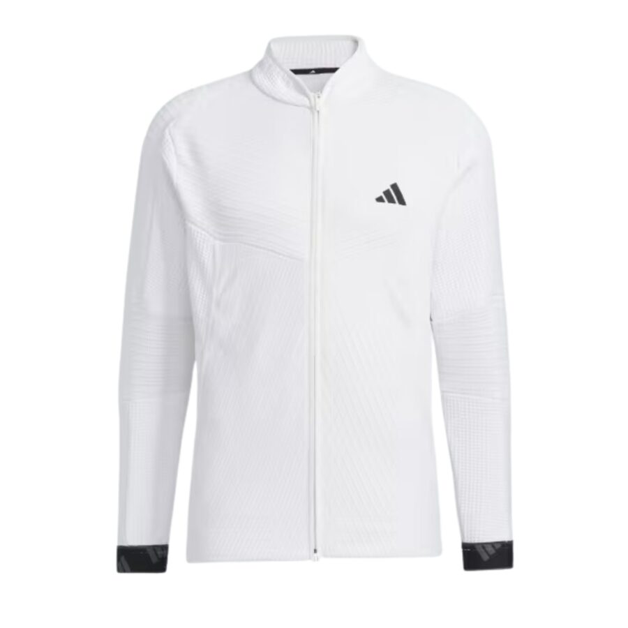 áo adidas khoác dài tay khóa kéo cold.rdy trắng hy0951