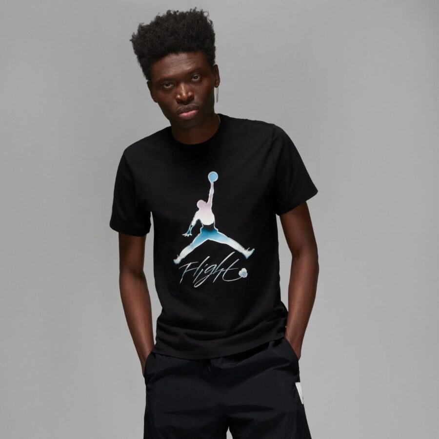 áo jordan men's graphic t-shirt 'black' dv8414-010