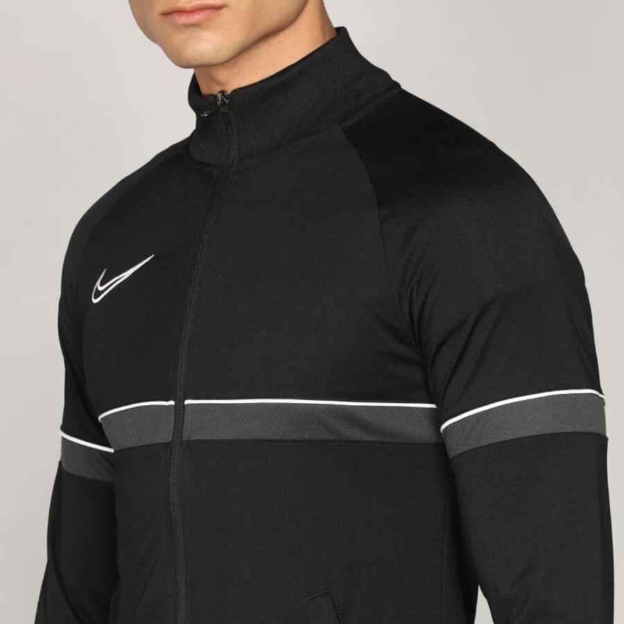 áo nike full sleeve colorblock men jacket black cw6114-014