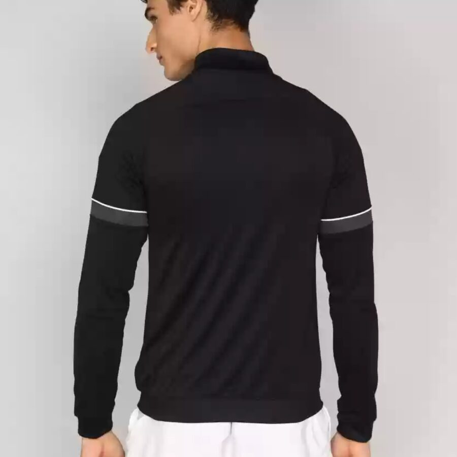 áo nike full sleeve colorblock men jacket black cw6114-014