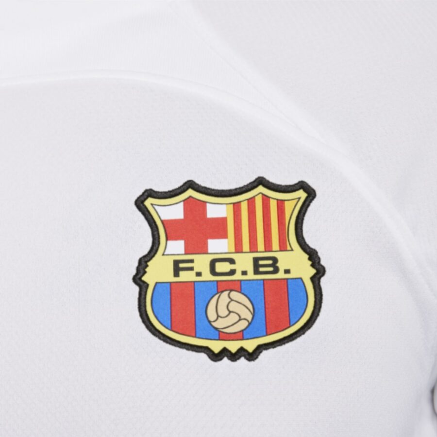 áo nike fc barcelona away jersey 2324 'white' dx2686-101