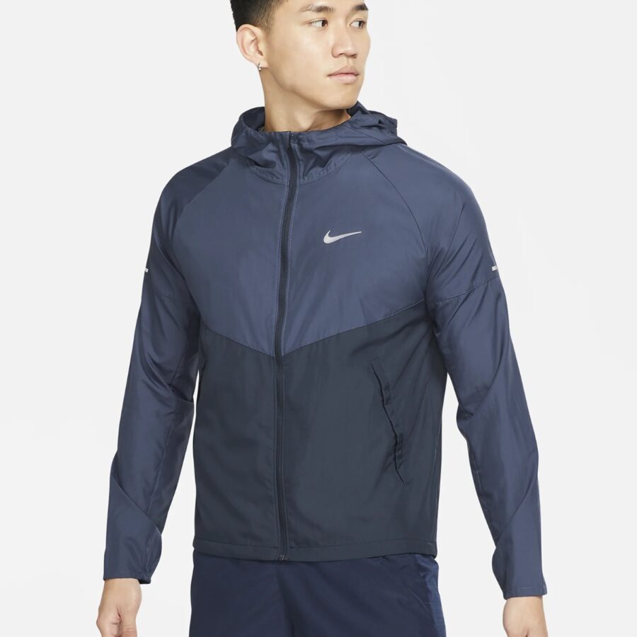 áo nike repel miler men's running jacket thunder blue dd4747-437