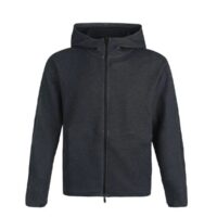 áo nike yoga full cardigan training hooded jacket men's black cu6261-010