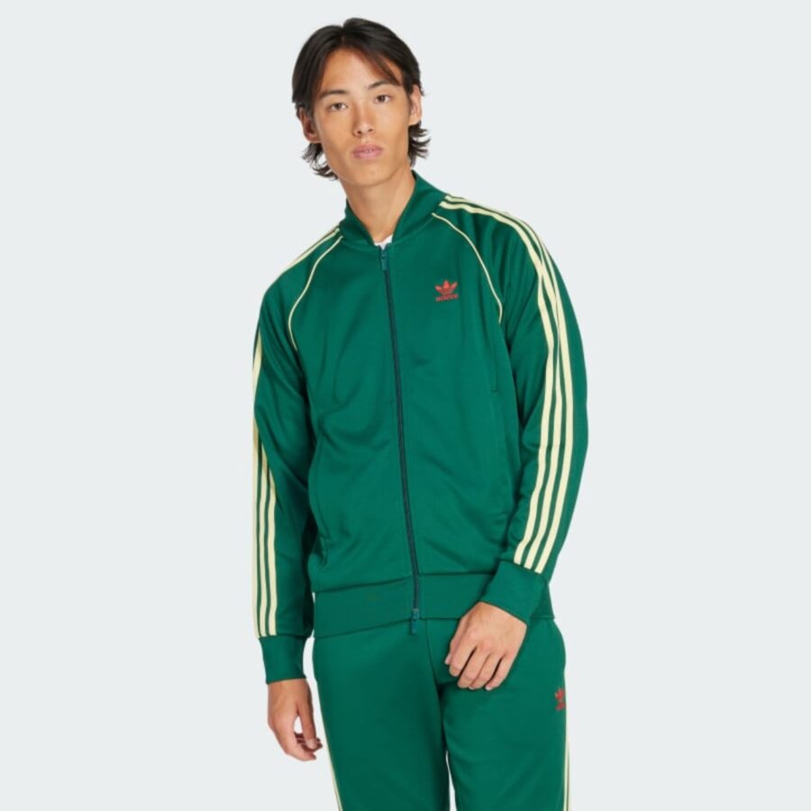 áo adidas track jacket sst classics adicolor 'collegiate green' jp1222