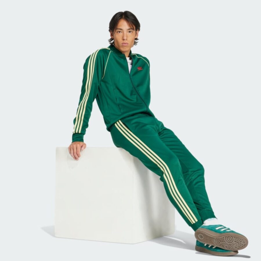 áo adidas track jacket sst classics adicolor 'collegiate green' jp1222