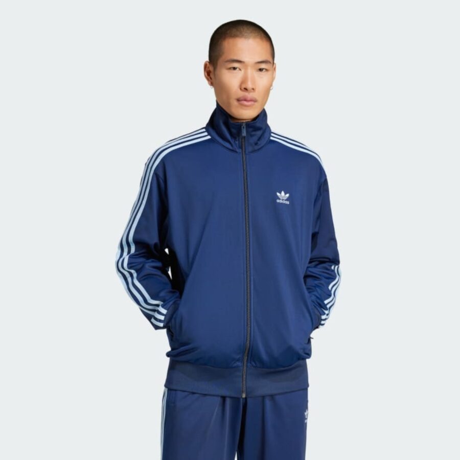 áo adidas track top firebird classics adicolor 'night indigo' jp2544