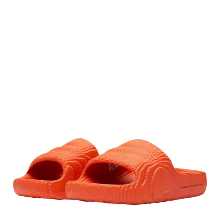 dép chính hãng - adidas adilette 22 slides 'orange' - hq4671