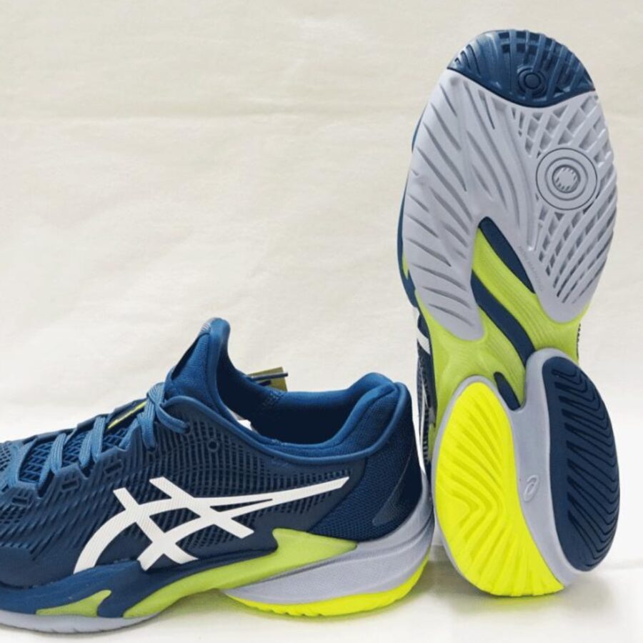 giày asics court ff 3 sneakers 'mako blue white' 1041a370-402