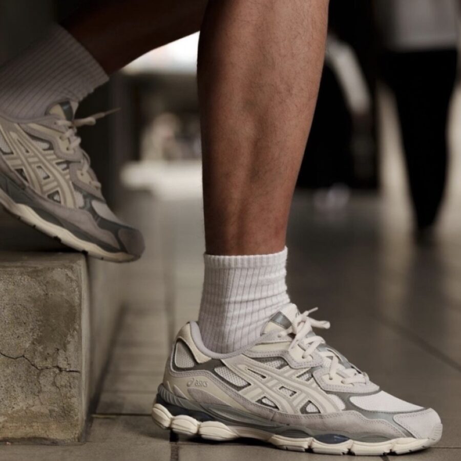 giày asics gel nyc 'cream oyster grey' 1201a789-103
