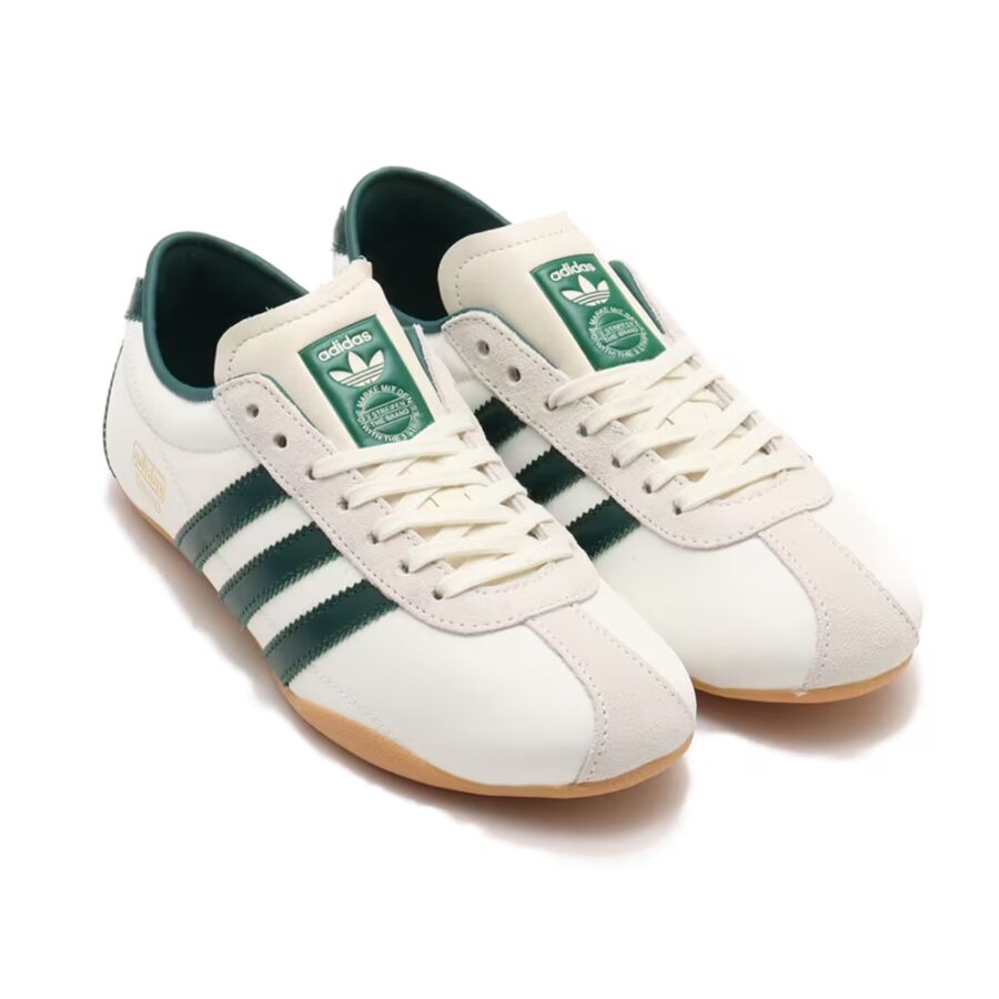 giày adidas tokyo wmns off white collegiate green jp9705