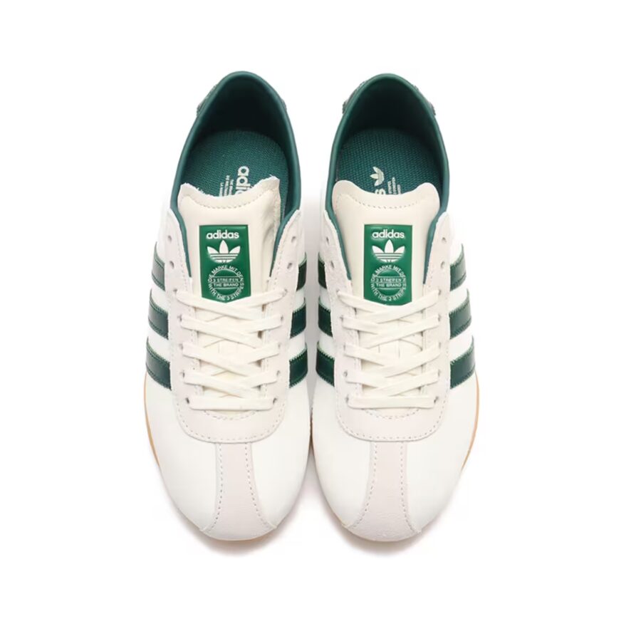giày adidas tokyo wmns off white collegiate green jp9705