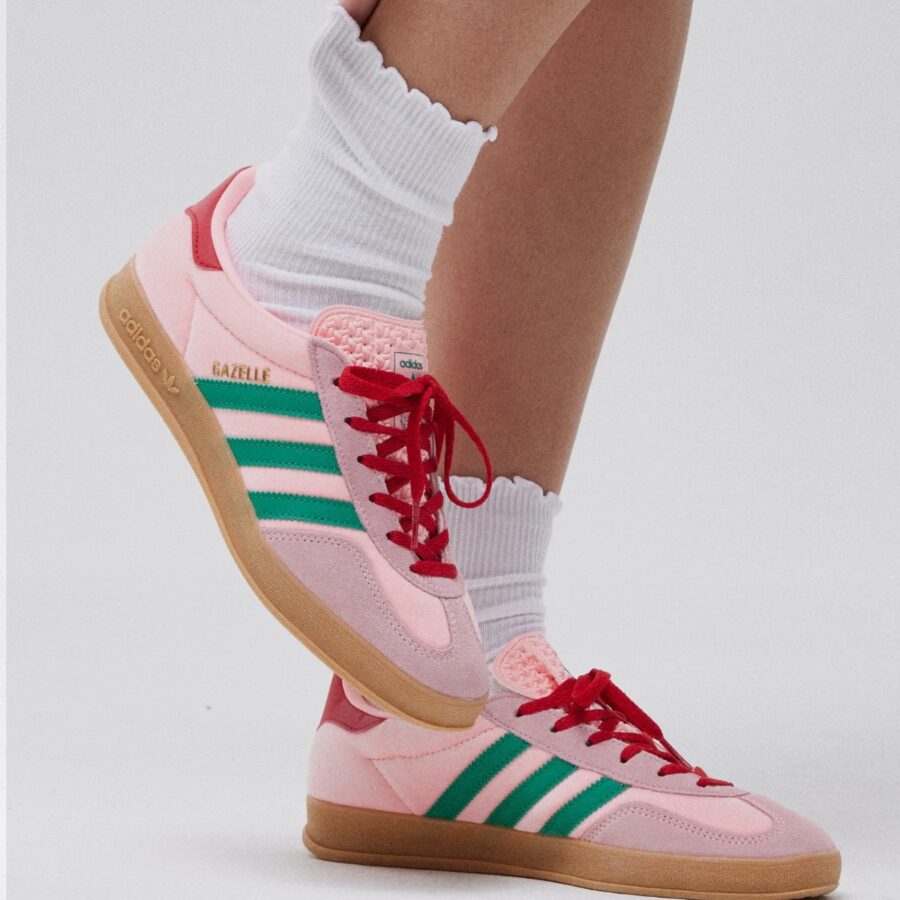 giày adidas women gazelle indoor pink ji2713