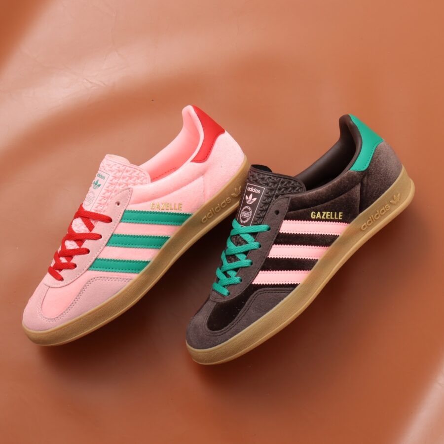 giày adidas women gazelle indoor pink ji2713