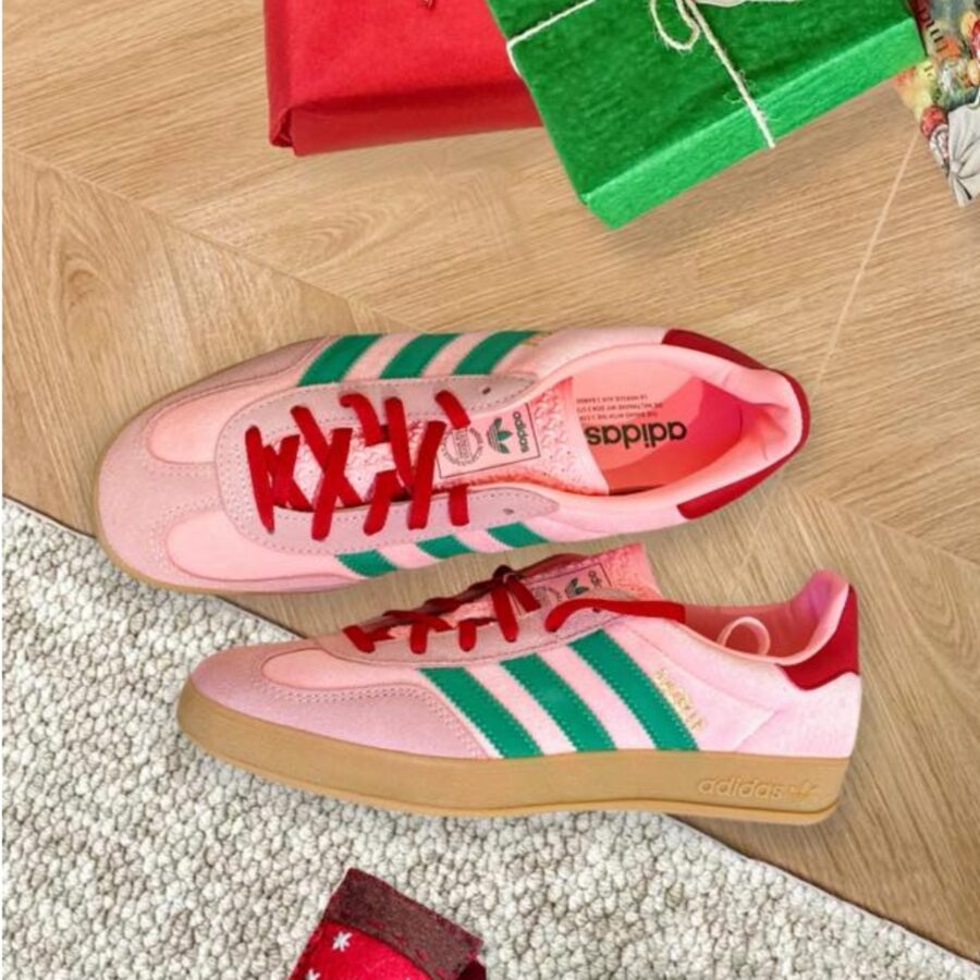 giày adidas women gazelle indoor pink ji2713