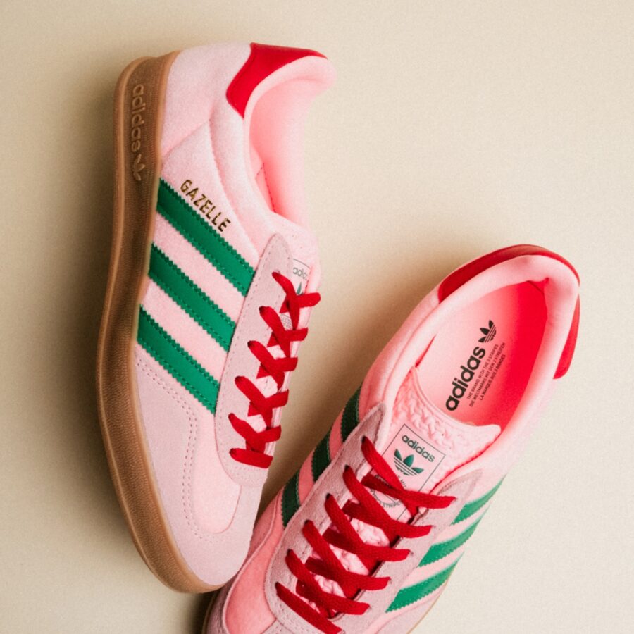 giày adidas women gazelle indoor pink ji2713
